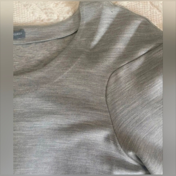 Alexander McQueen Gray T-shirt Dress - Picture 4 of 13